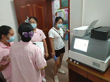 GK型便捷式母乳检测仪走进儿童保健科母乳营养检测门诊